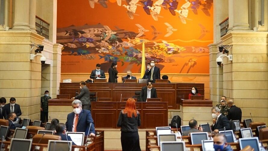 Fue aprobado, en primer debate, el proyecto para que el fiscal general de la Nación no sea juzgado por la Comisión de Investigación y Acusación de la Cámara de Representantes. Foto: Colprensa