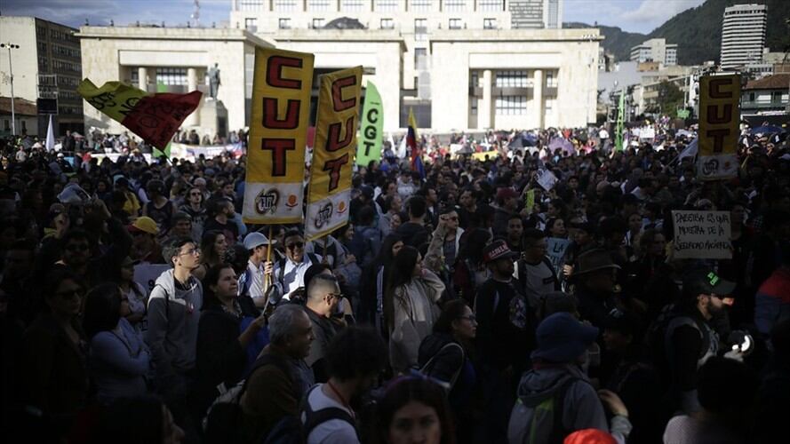 Contratista del Gobierno incitó a la violencia contra manifestantes . Foto: Colprensa