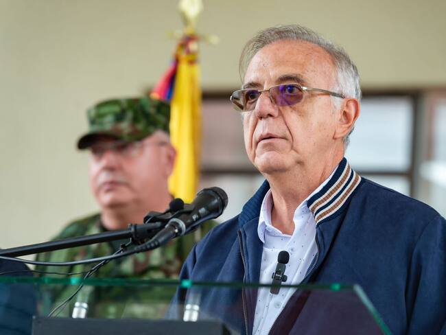 Ministro de Defensa Iván Velasquez. Foto: Mindefensa