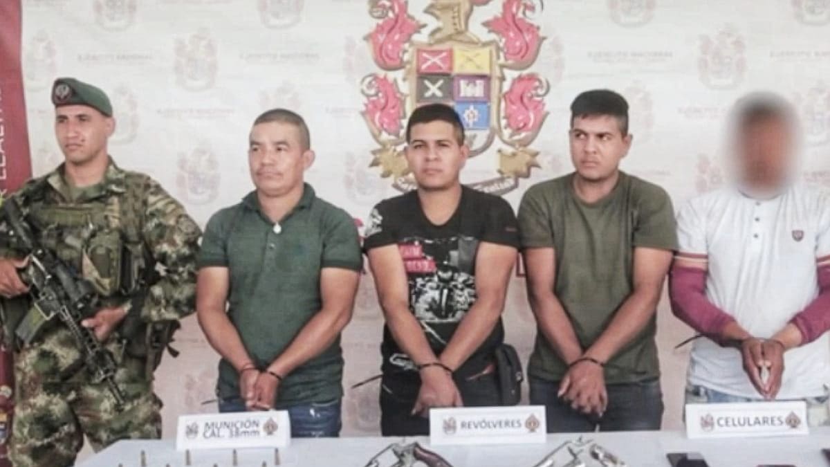 Capturan a tres presuntos integrantes del ELN en el Cauca