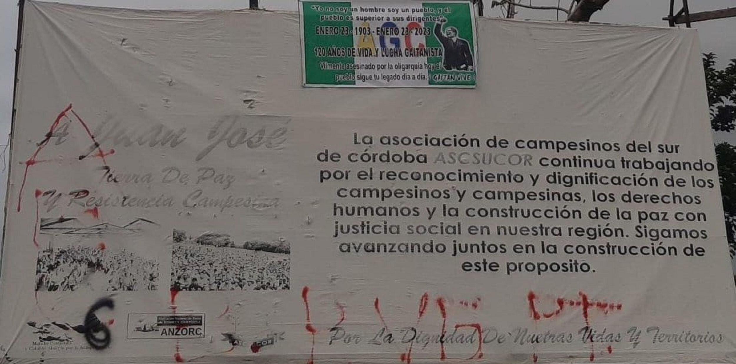 Tras levantarse el cese al fuego, estas son las alertas que se emiten desde Córdoba. Foto: cortesía organizaciones defensoras de Derechos Humanos (referencia).