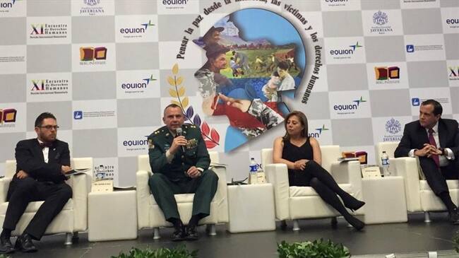 Ejército participó el XI Encuentro de Derechos Humanos y Derecho Internacional Humanitario. Foto: Cortesía
