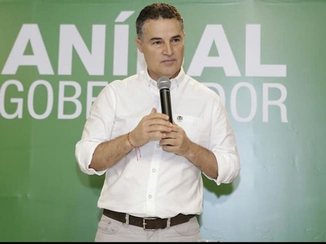 El gobernador de Antioquia Aníbal Gaviria está en casa por cárcel hace dos semanas. Foto: Colprensa