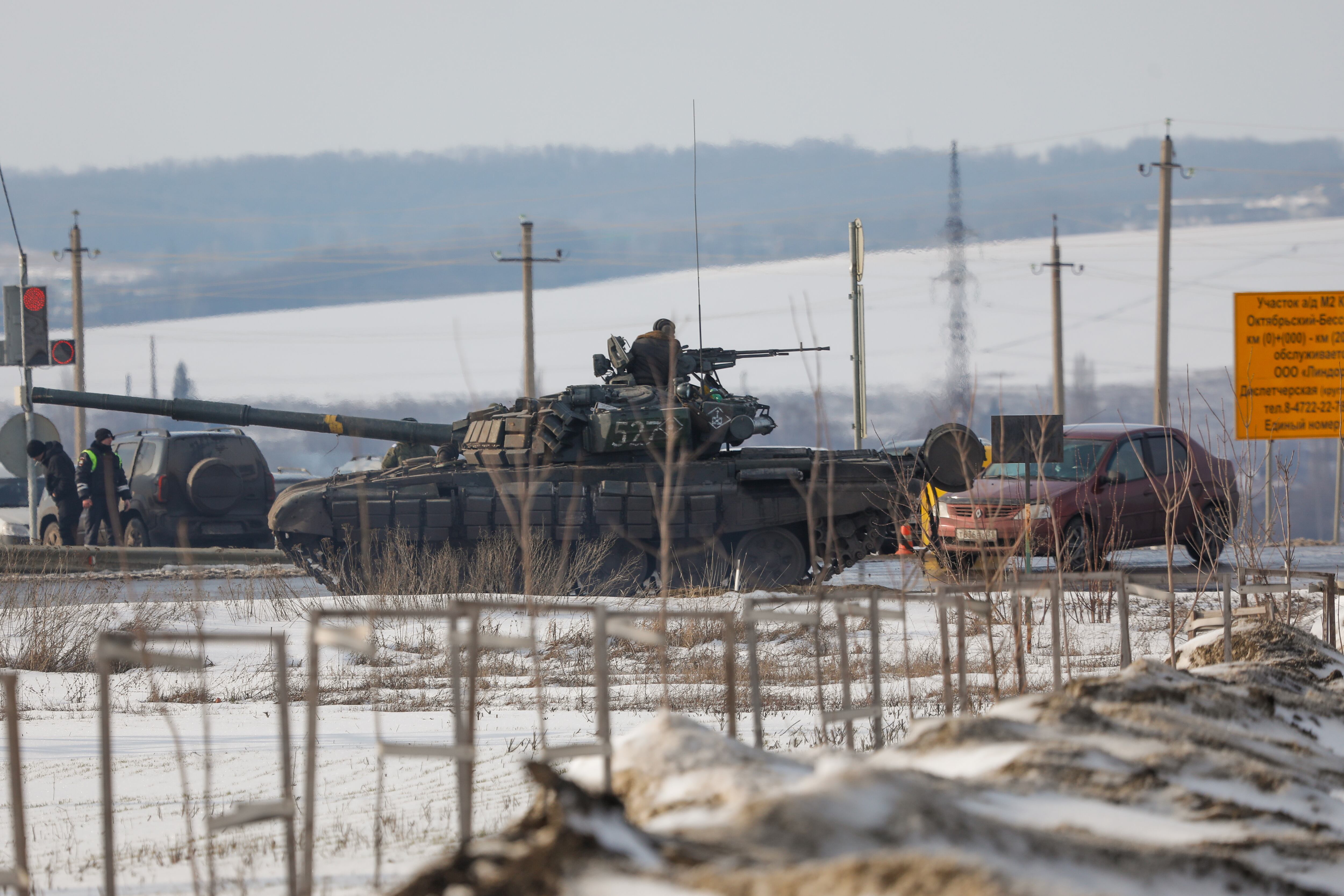 Foto de referencia de las fuerzas militares de Rusia. (Photo by Anton Vergun\TASS via Getty Images)