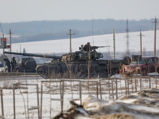 Foto de referencia de las fuerzas militares de Rusia. (Photo by Anton Vergun\TASS via Getty Images)