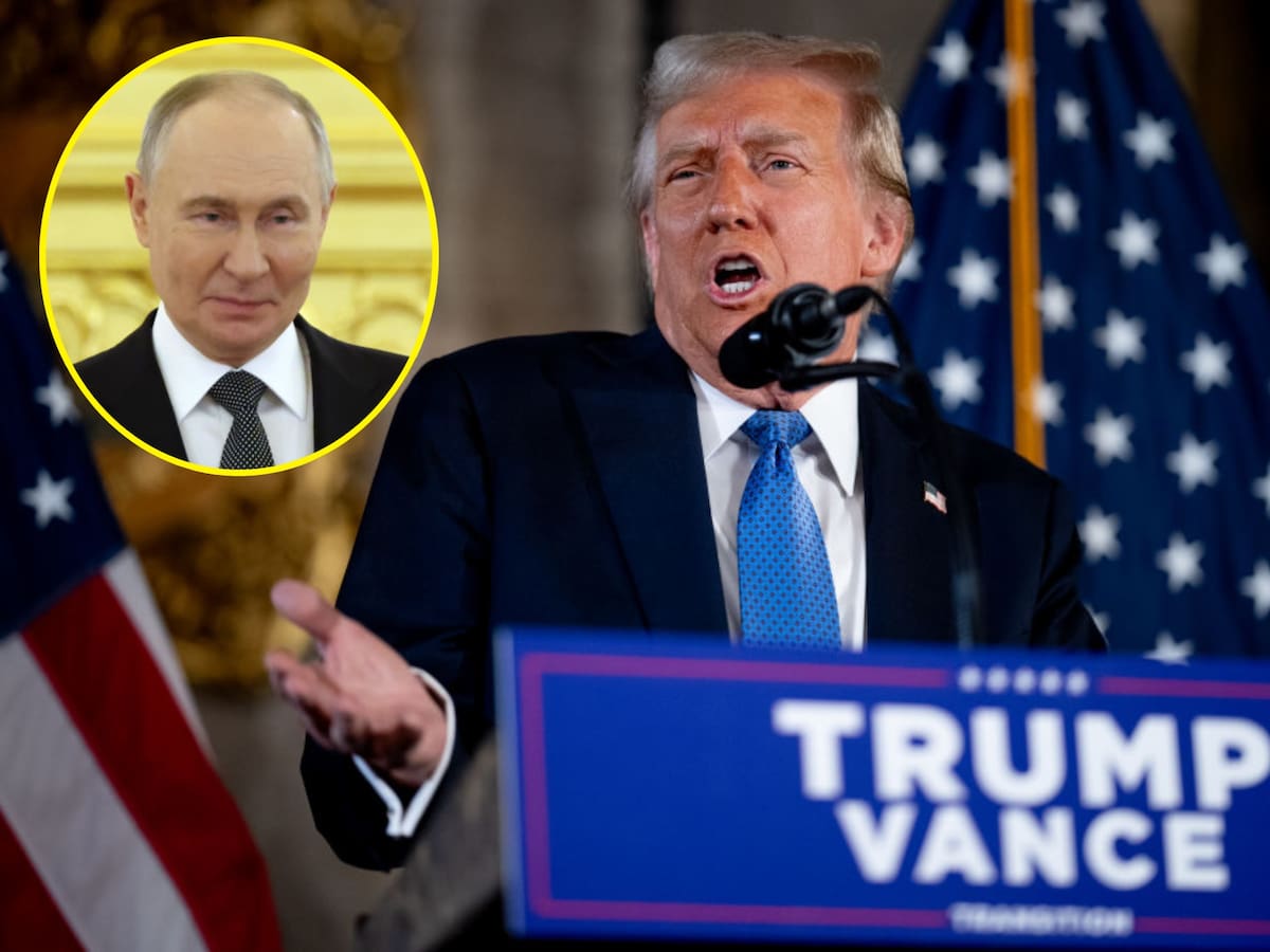 Donald Trump no confirmó haber conversado con Vladimir Putin