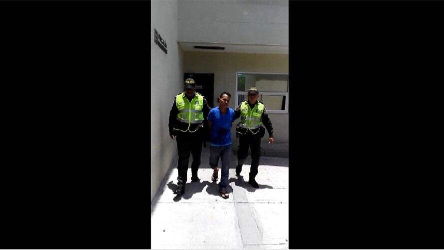 Capturan a hombre que habría abusado de una menor de ocho años en Puerto Libertador. Foto: Policía Nacional