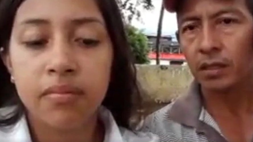 Padre de familia habla sobre muerte , en bombardeos, de su hija Diana. Foto: La W