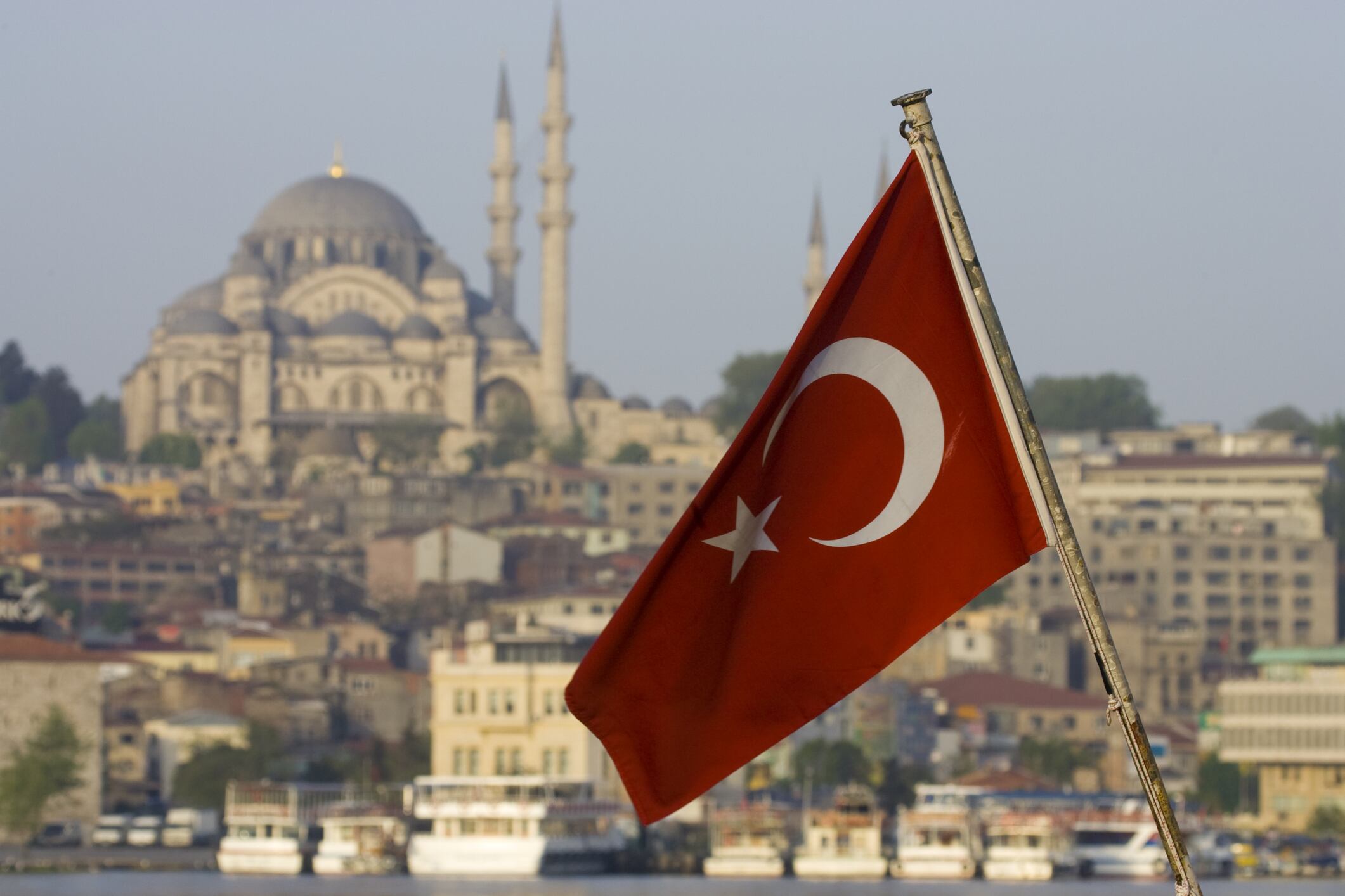 Bandera de Turquía imagen de referencia. Foto: Getty Images.