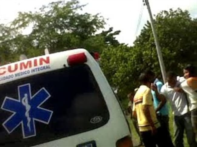 El conductor del vehículo sacó por la fuerza el vehículo de los patios del municipio. Foto: La W