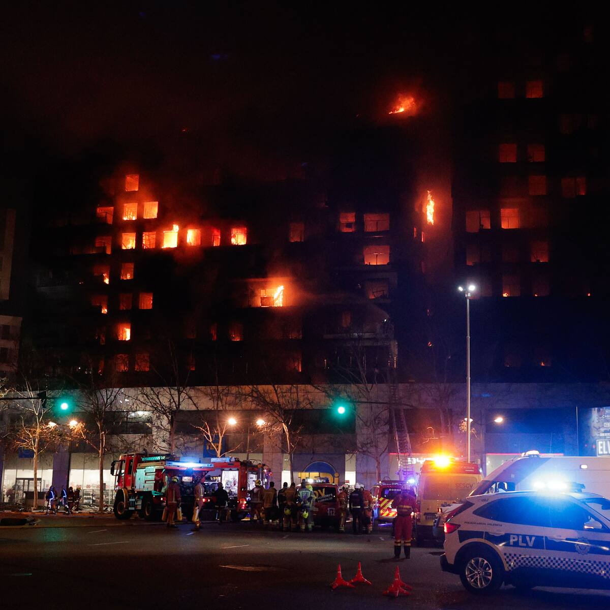 Incendio que dejó diez muertos en Valencia, España, fue originado por un electrodoméstico