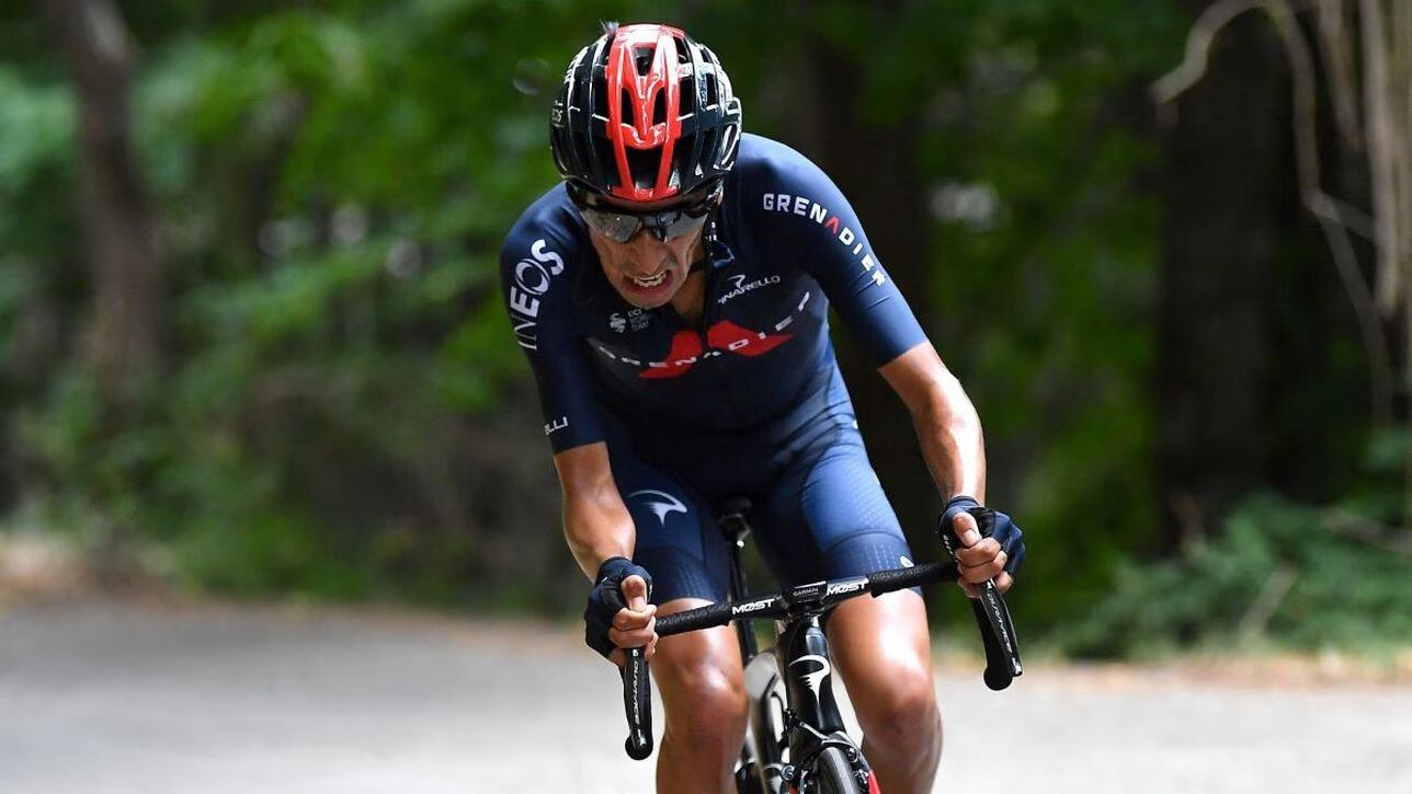 Ciclista colombiano, Iván Sosa. Foto: Cortesía Ineos.