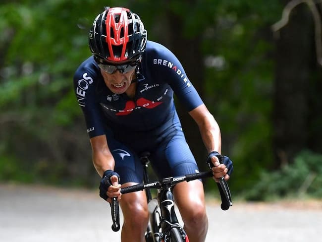 Ciclista colombiano, Iván Sosa. Foto: Cortesía Ineos.