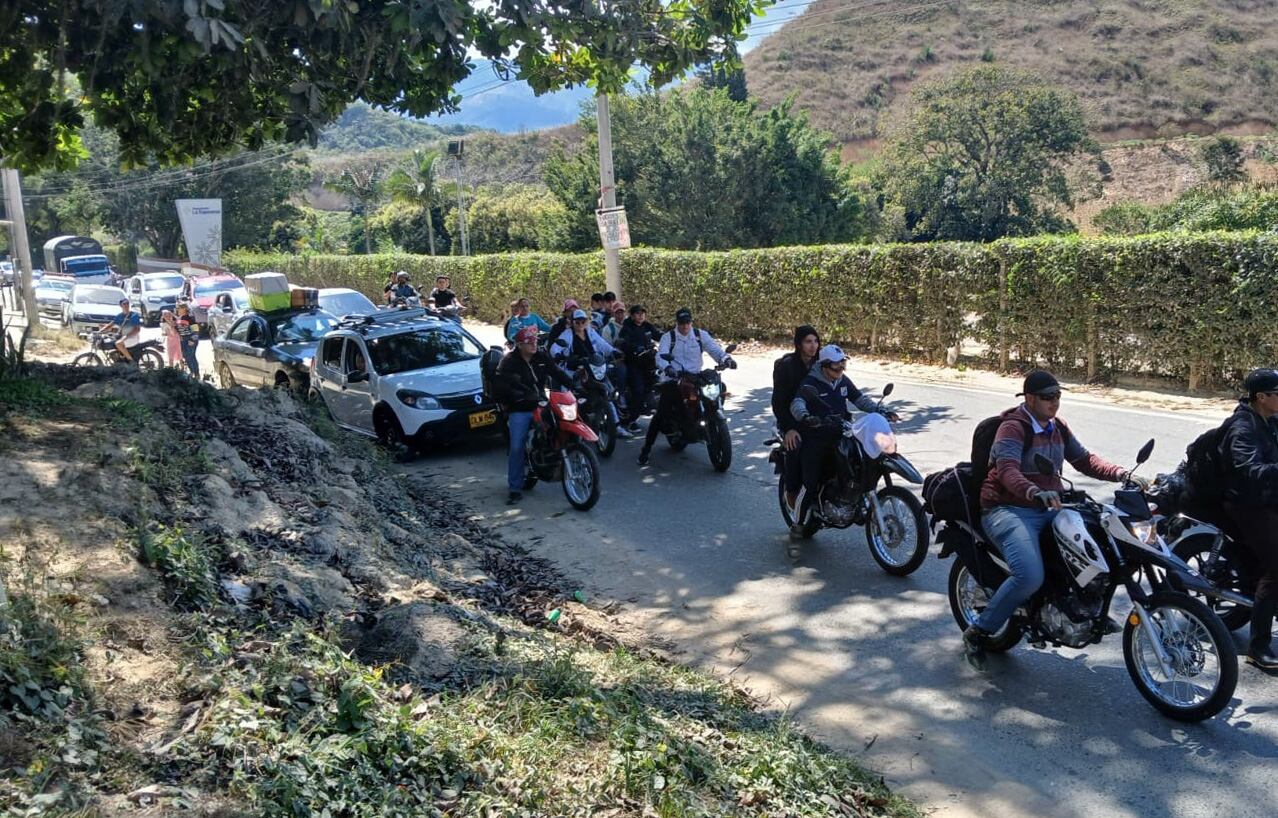 Desplazados del Catatumbo por la violencia. Foto: EFE.