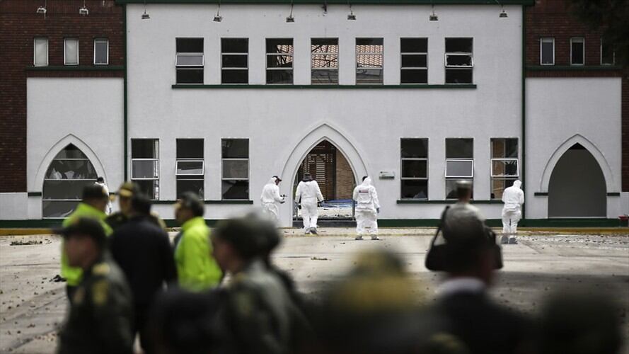 La Fiscalía aseguró que el atentado en la Escuela de Cadetes General Santander, ocurrido el pasado 17 de enero, fue preparado desde octubre del año pasado. Foto: Colprensa