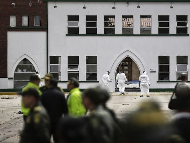 La Fiscalía aseguró que el atentado en la Escuela de Cadetes General Santander, ocurrido el pasado 17 de enero, fue preparado desde octubre del año pasado. Foto: Colprensa