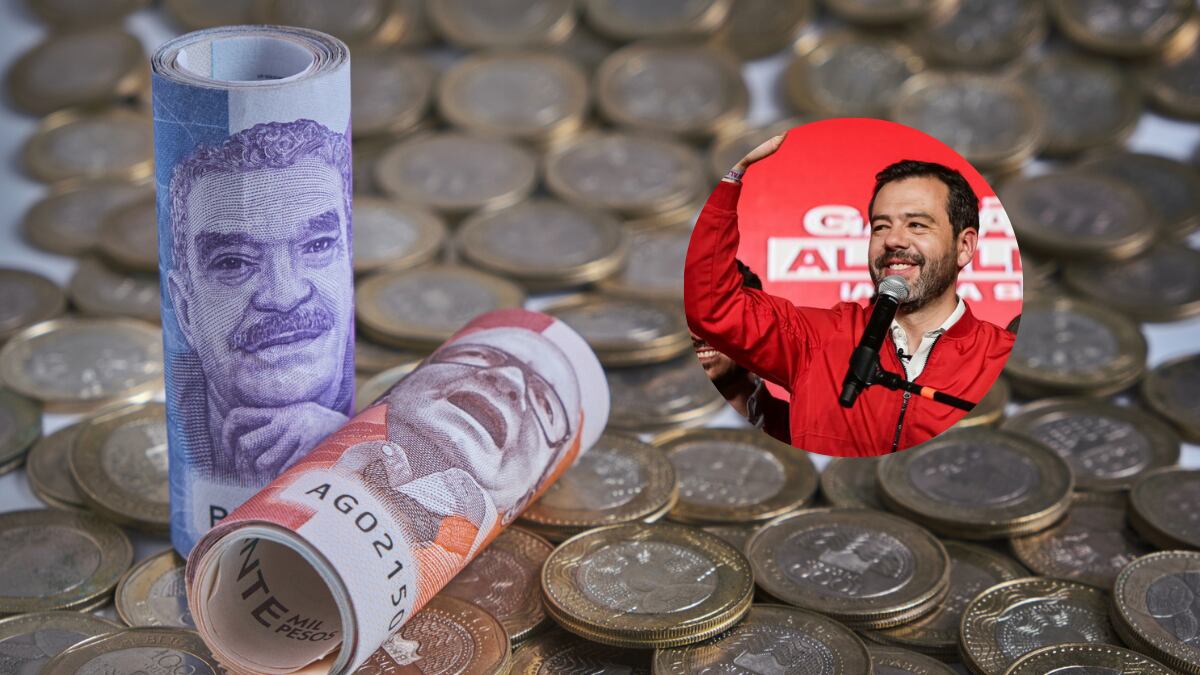 Billetes colombianos / Carlos Fernando Galán (Getty Images)