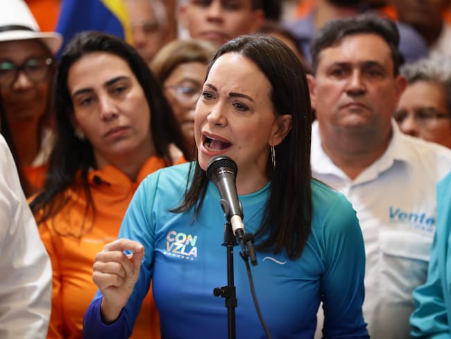 María Corina Machado. Foto: EFE/Rayner PeñaR