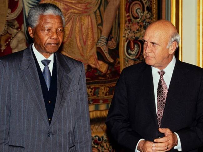 Murió Frederik de Klerk, Nobel de Paz y quien puso fin al apartheid en Sudáfrica