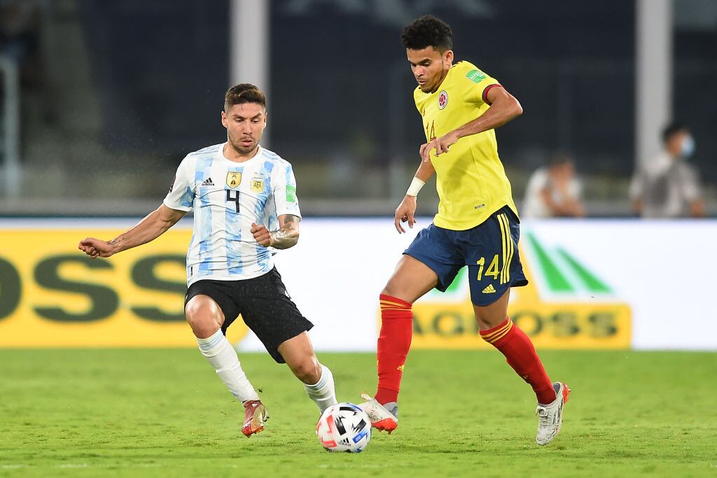 Luis Díaz ante Argentina por Eliminatorias al Mundial / Getty Images