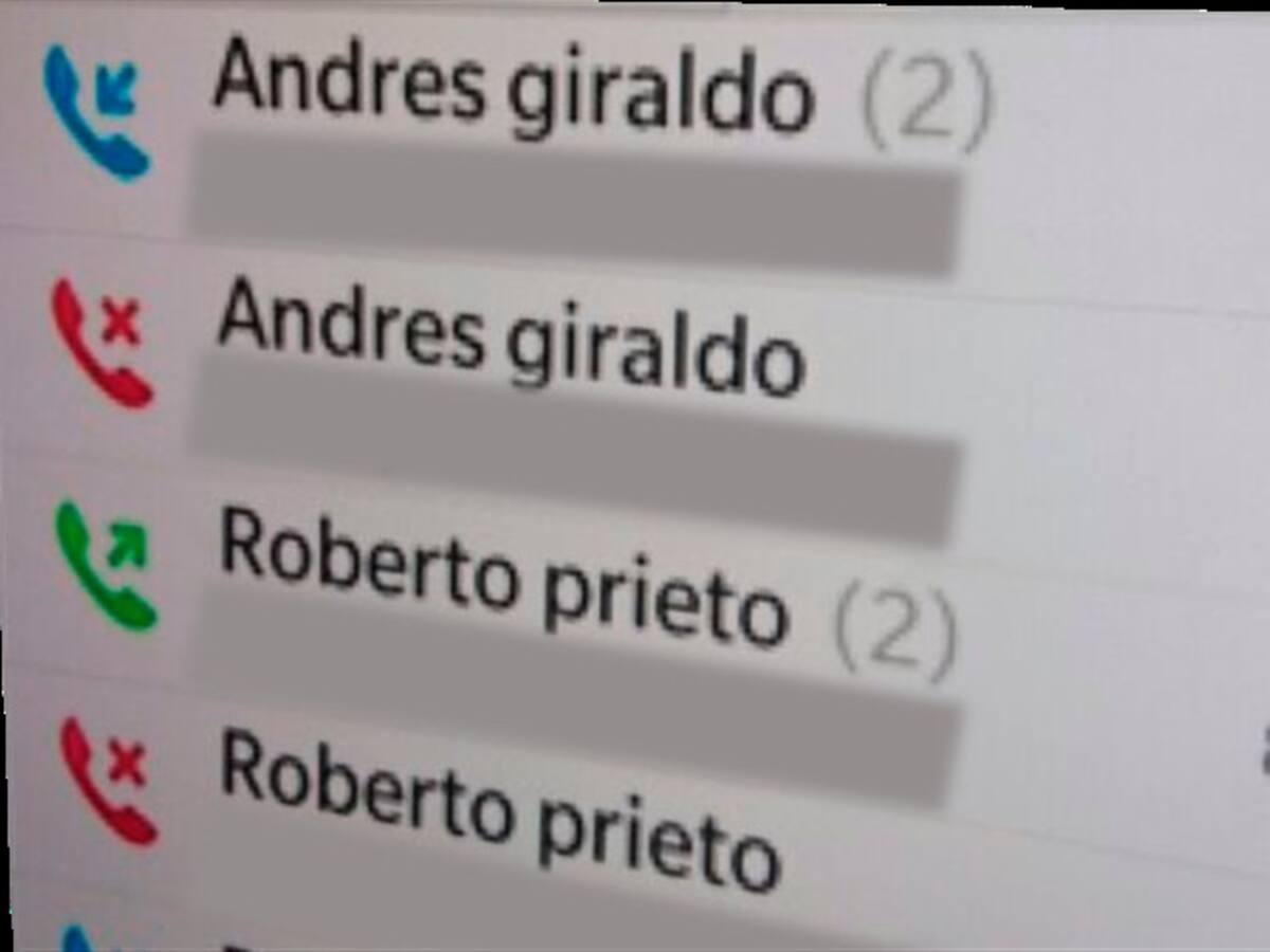 ¿Por qué aparecen Roberto Prieto y Andrés Giraldo en el celular de Otto Bula?