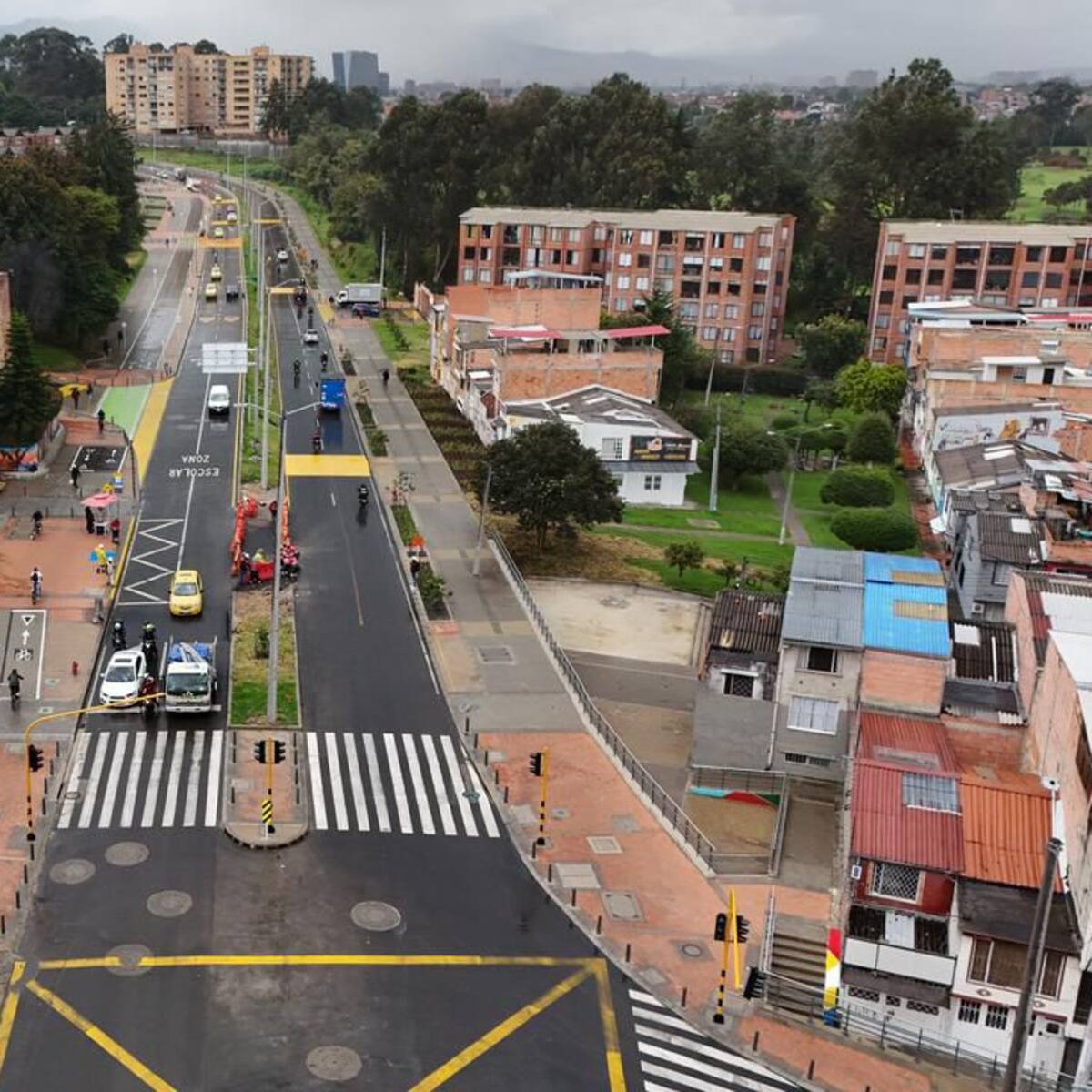 Habilitan la obra de la Av. El Rincón en Bogotá: una de las más importantes de Valorización