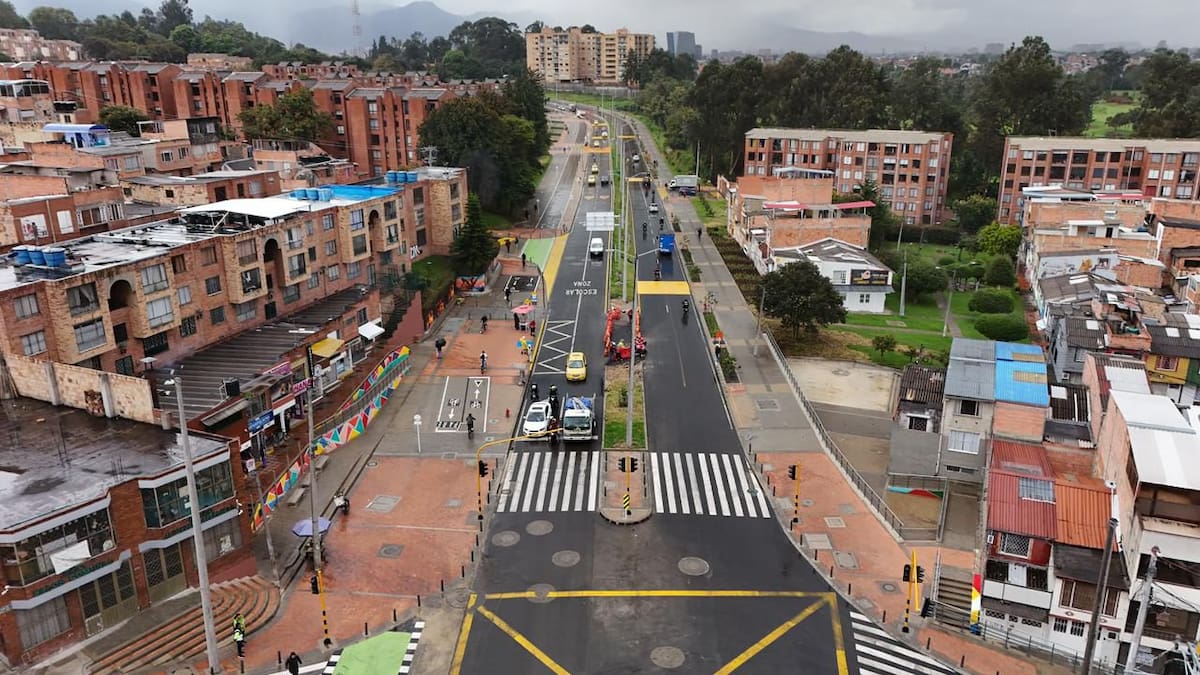 Habilitan la obra de la Av. El Rincón en Bogotá: una de las más importantes de Valorización