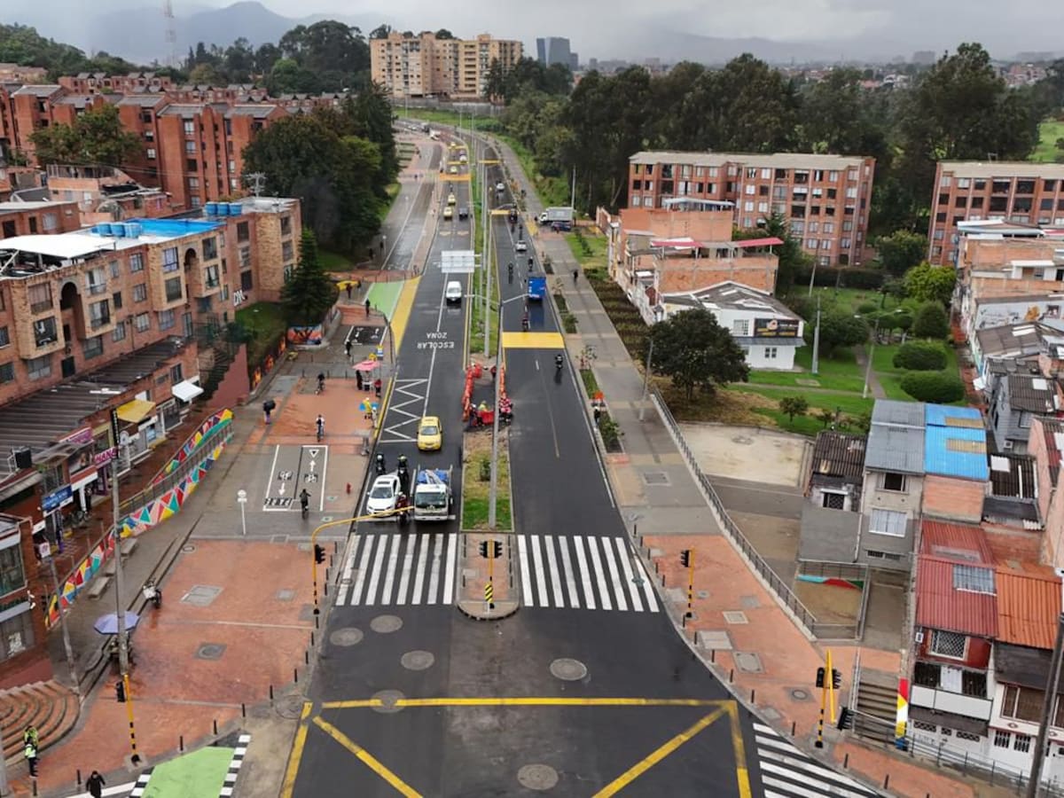 Habilitan la obra de la Av. El Rincón en Bogotá: una de las más importantes de Valorización