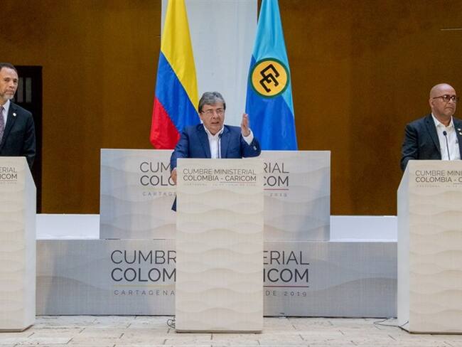 Finalizó la primera Cumbre Ministerial Colombia-Caricom . Foto: Antonio Canchila