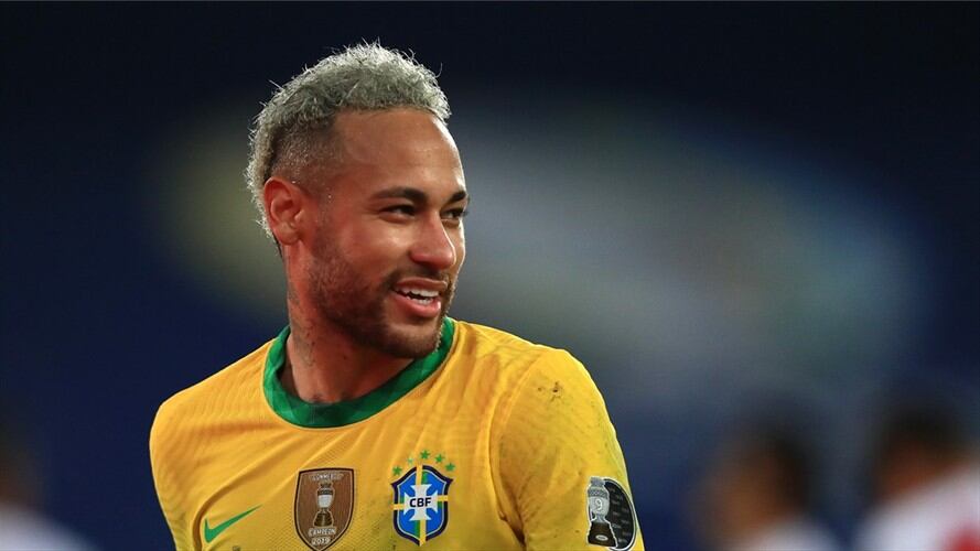 Neymar Jr, jugador de la selección brasileña en la Copa América 2021. Foto: Buda Mendes/Getty Images