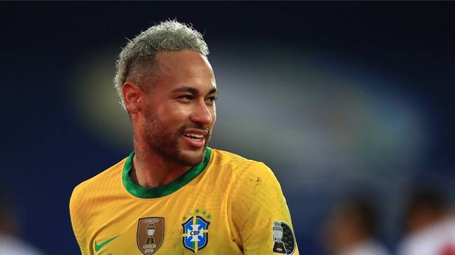Neymar Jr, jugador de la selección brasileña en la Copa América 2021. Foto: Buda Mendes/Getty Images