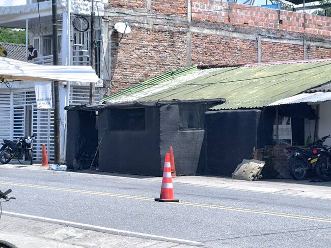 Un contingente de Policía fue enviado al lugar de los hechos para reforzar la seguridad de los uniformados y la población civil. Crédito: Red de Apoyo Cauca.