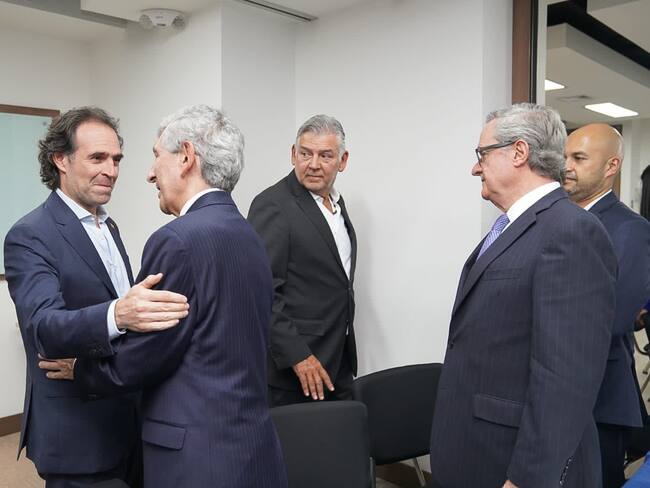 Federico Gutiérrez reunido con el Consejo Gremial. Foto: campaña Federico Gutiérrez
