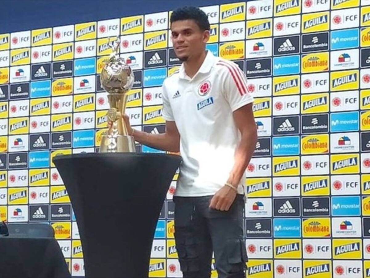 Luis Díaz recibió en Barranquilla el ‘Botín De Oro’ de la Copa América