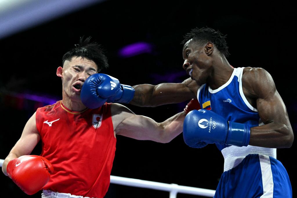 Shudai Harada vs. Yilmar Gonzalez. Foto: MOHD RASFAN/AFP via Getty Images