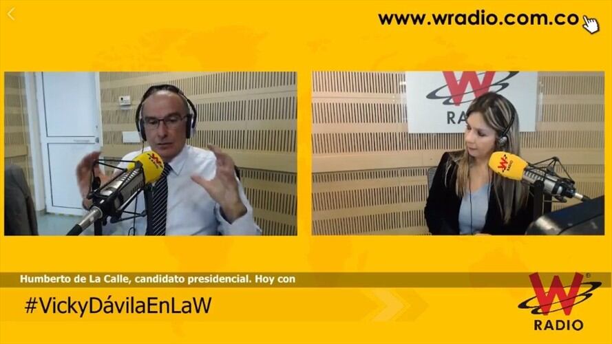 Humberto De la Calle. Foto: W Radio