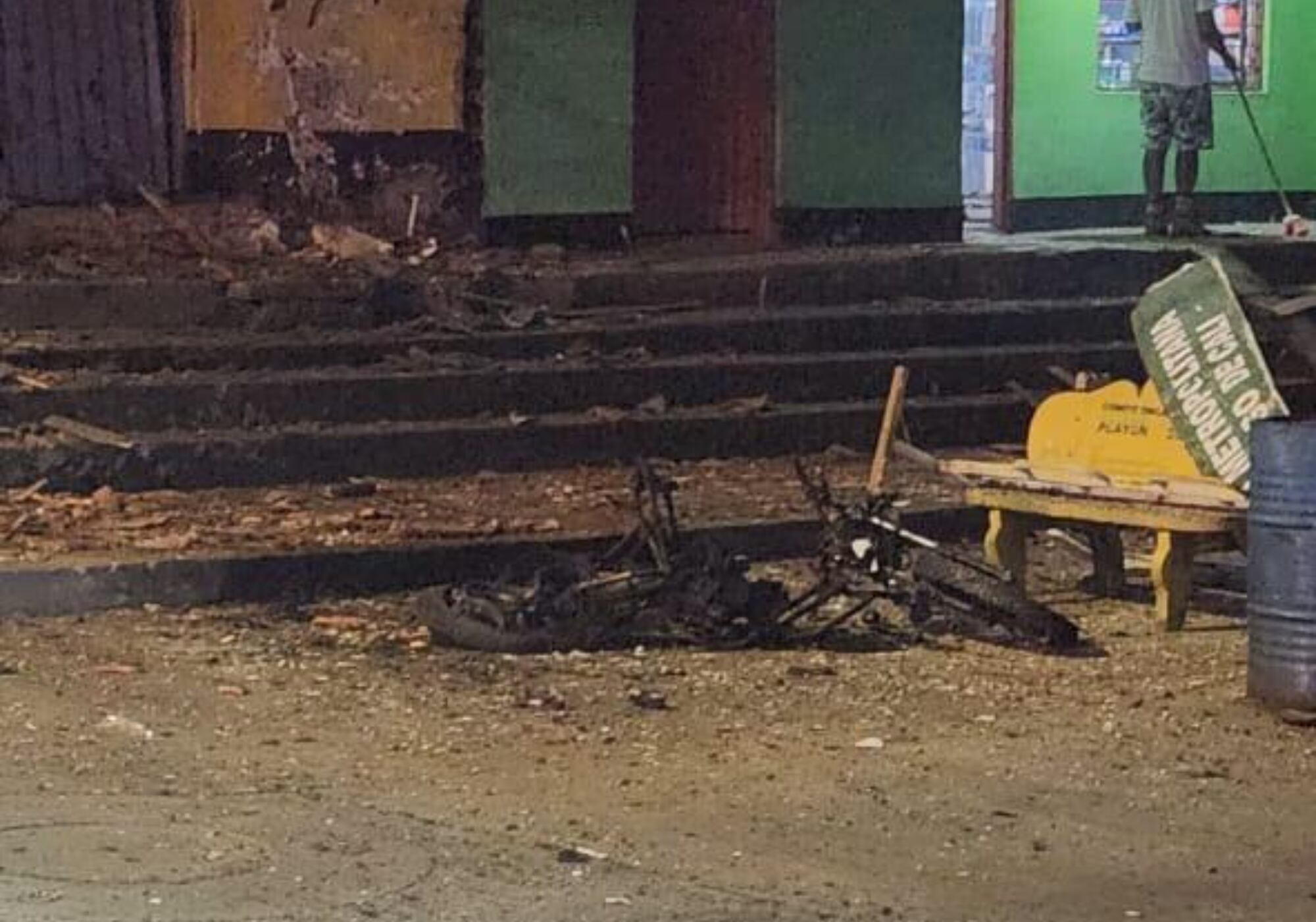 Motobomba en Jamundí. Foto: Suministrada