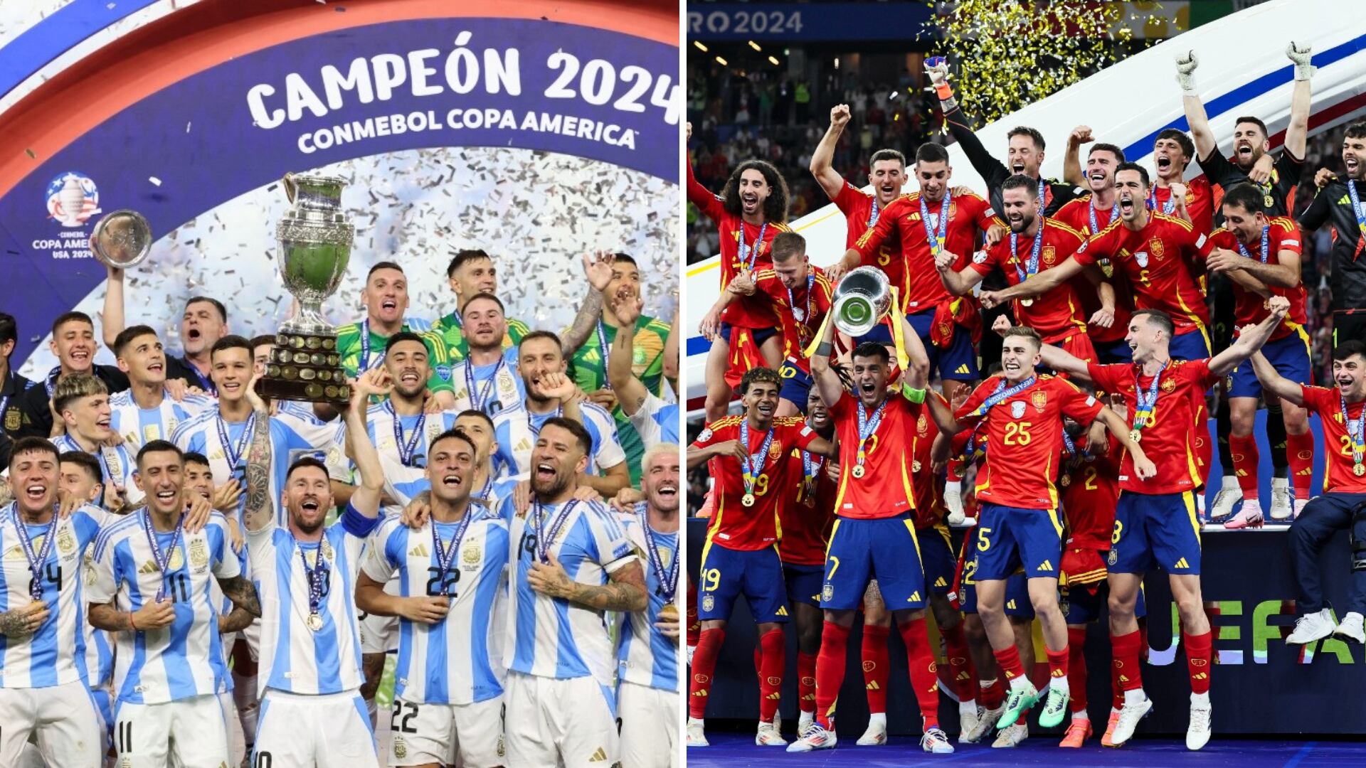 Argentina y España jugarán la Finalissima