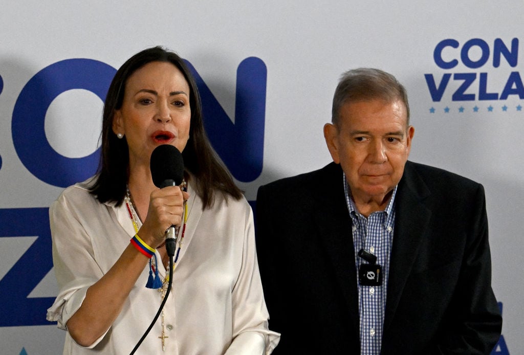 María Corina Machado y Edmundo González Urrutia. I Foto: JUAN BARRETO/AFP via Getty Images.