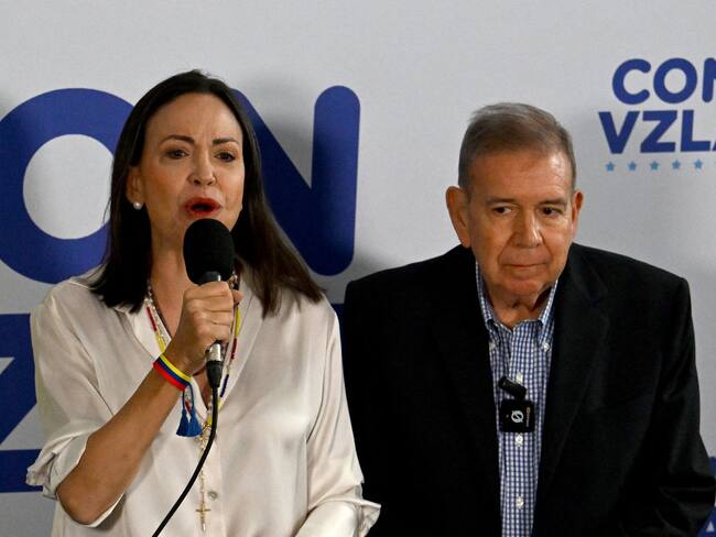 María Corina Machado y Edmundo González Urrutia. I Foto: JUAN BARRETO/AFP via Getty Images.