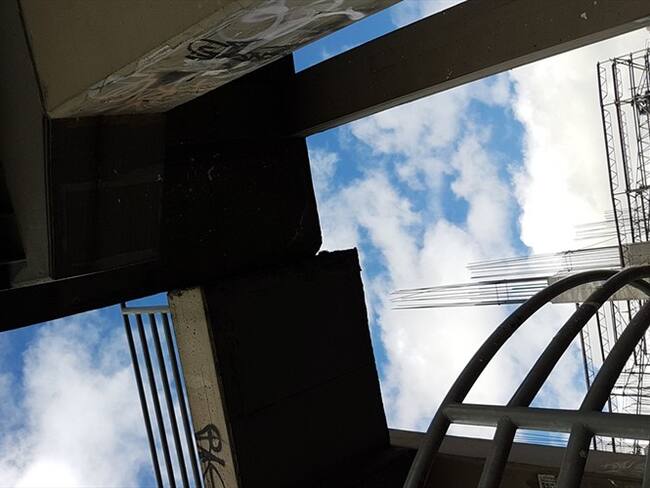 Puente de la carrera 73A con calle 26. Foto: Juan Diego Barragán - W Radio