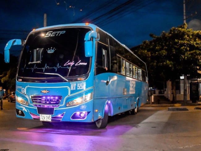 Transporte público en Santa Marta. Foto: Cortesía.