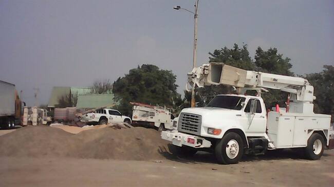 Bloqueos en vía Ciénaga/Barranquilla. Foto: Lina Palma | W Radio