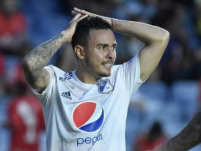 Críticas a Santiago Montoya por risas durante el lanzamiento de un penal ante el Cali. Foto: Getty