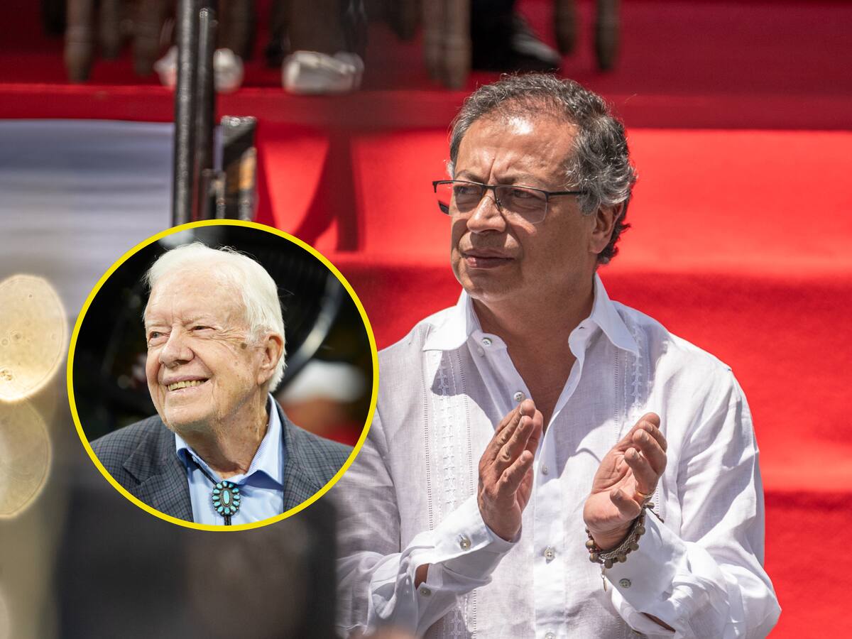 Petro lamentó la muerte del expresidente Carter: “ayudó a que no se nos robaran las elecciones”