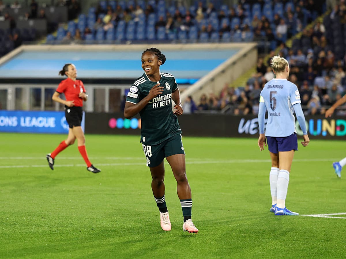 Video: Gol de Linda Caicedo en el empate del Real Madrid - Manchester City en Champions League