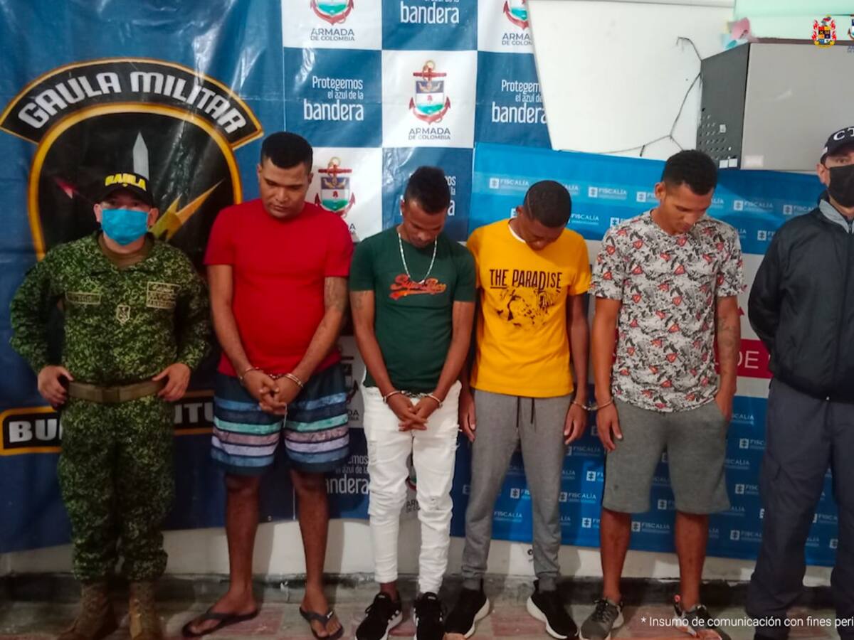 Cayeron ‘Los Chacales’, responsables de homicidios en Chocó