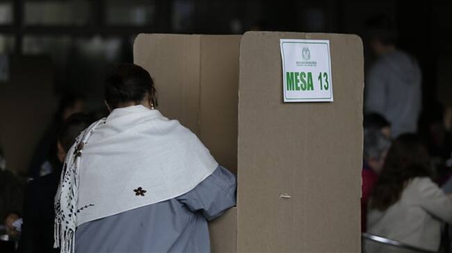Más de un millón de colombianos inscribieron sus cédulas en los puestos de votación . Foto: Colprensa