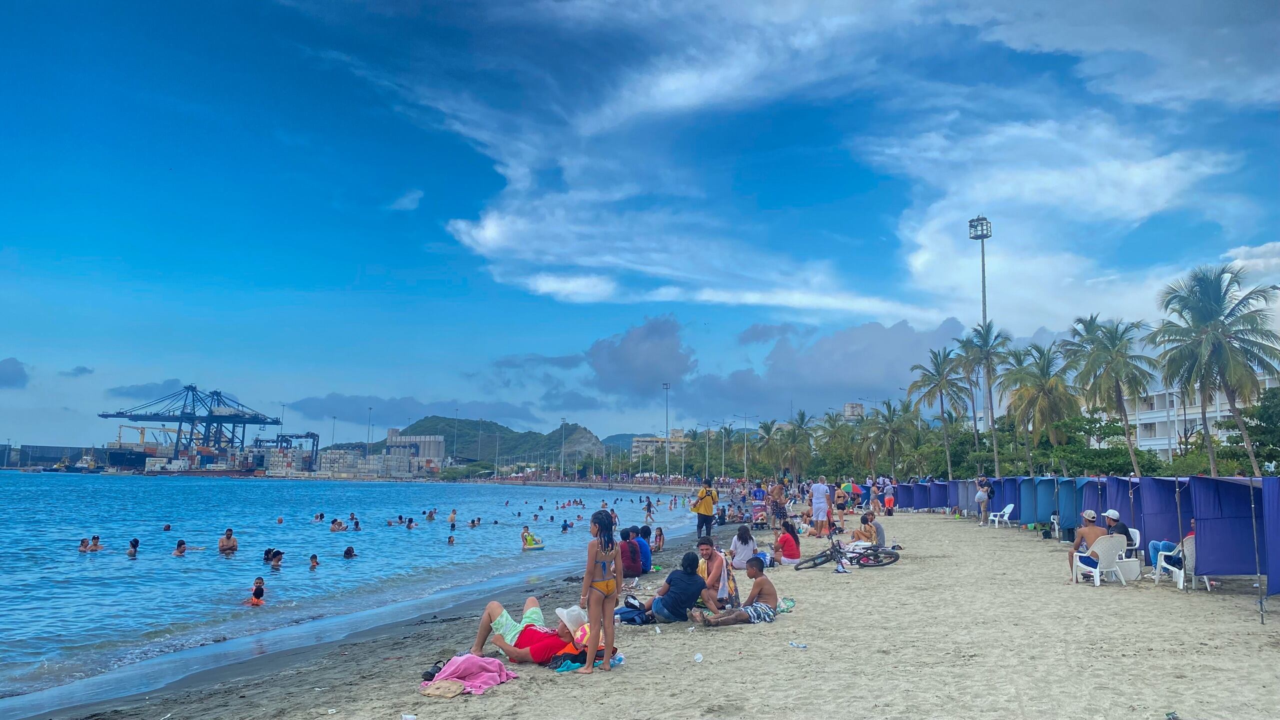 Bahía de Santa Marta . Cotelco Magdalena
