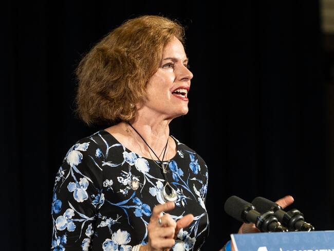 Patricia Fahy, miembro de la Asamblea del Estado de Nueva York. Foto: Lev Radin/Pacific Press/LightRocket via Getty Images